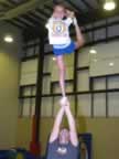 Jason Wolfe (17) and Lesley Young (12) (image 5346) (6kb)